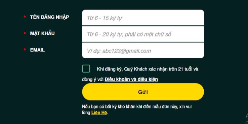 Một số nội dung cần chú ý khi đăng ký tài khoản cá cược V9Bet